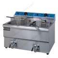 Good Quality Industrial (Ce) 1-Tank 1-Basket Industrial Deep Fish And Chips Fryers